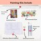 Autumn Woodland Landscape Paint by Numbers Kit for Adults – DIY Oil Painting Craft Set (16x20 Inch) Canvas with Brushes for Home Wall Decor & Beginner Art Project